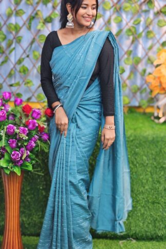 Vichitra Silk Fancy Saree