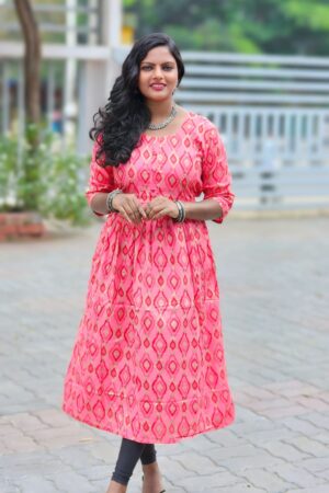 Cotton Umbrella Kurti