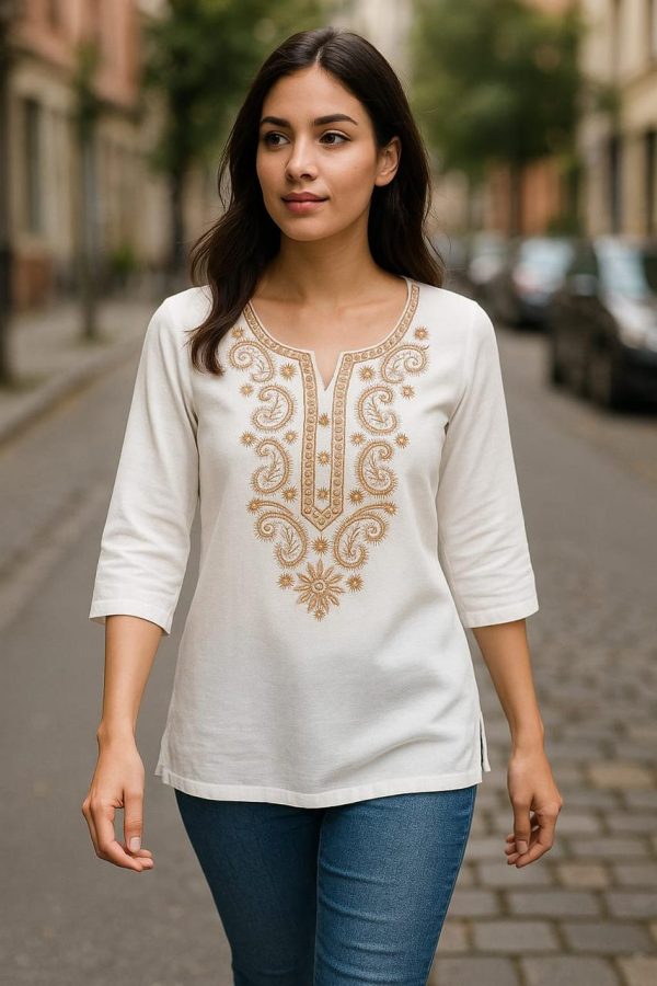 Trendy Short Top OTF - 1254