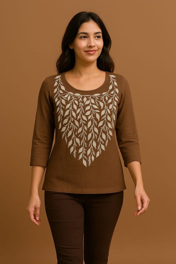 Trendy Short Top OTF - 1254