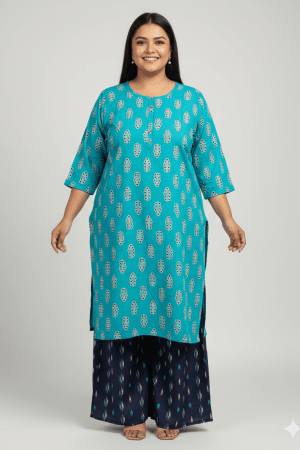 BIG SIZE PALAZZO SET