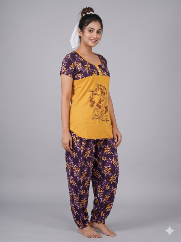 Sweet Dreams Regular Fit Night Suit ( random color & design )  OTF - 12422HG1