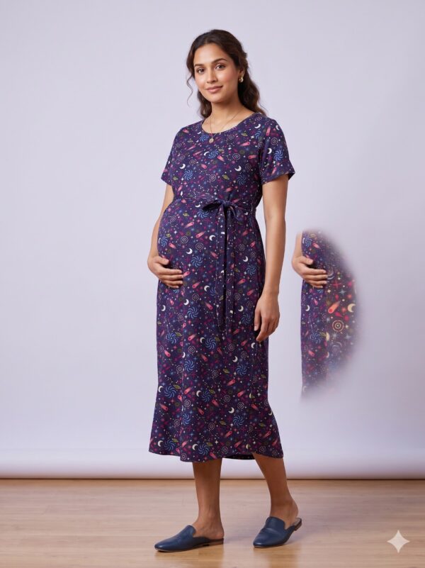 Floral Printed Maternity Wear Feeding  OTF - PA6108