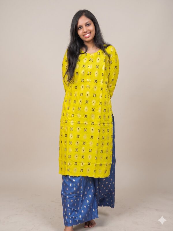 Rayon Printed Palazzo Set OTF