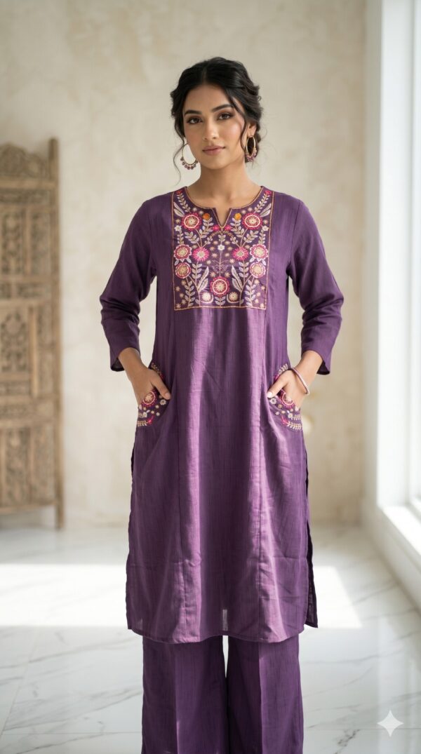 Hand work two piece set collection OTF-PA8245
