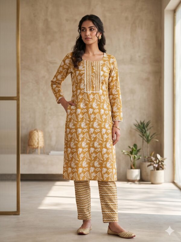 Offer Cotton Two Piece Set OTF - PA9138