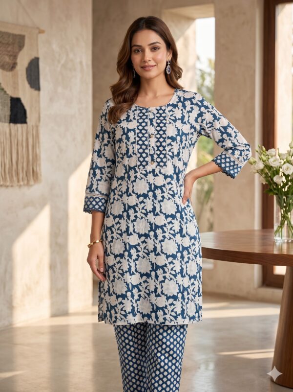 Offer Cotton Two Piece Set OTF - PA9138