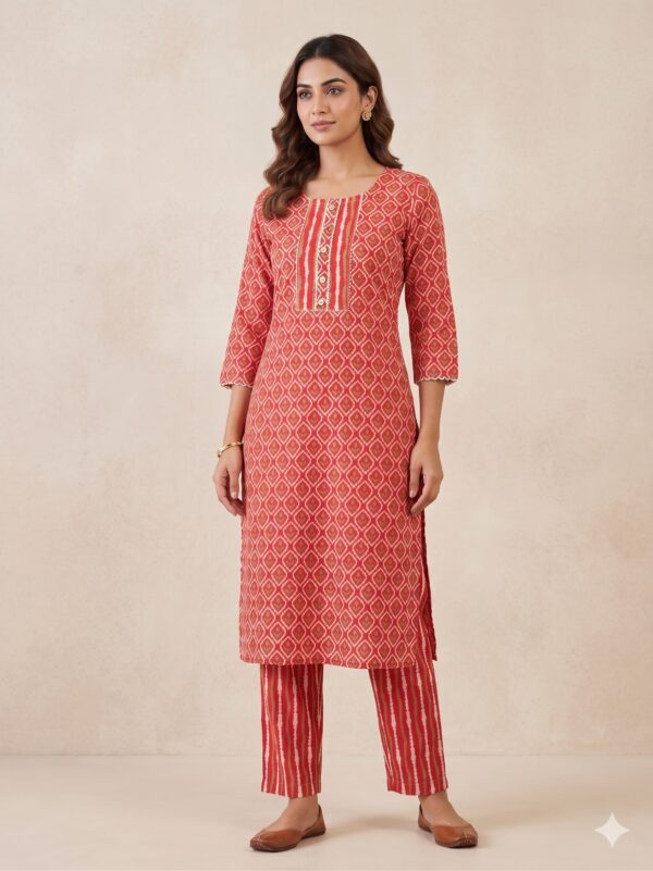 Offer Cotton Two Piece Set OTF - PA9138