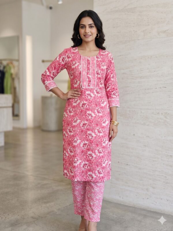 Offer Cotton Two Piece Set OTF - PA9138