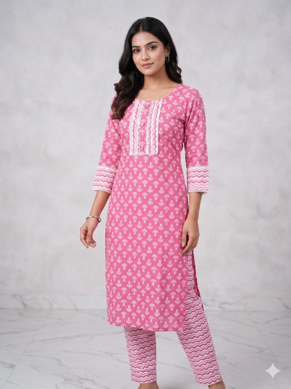 Offer Cotton Two Piece Set OTF - PA9138
