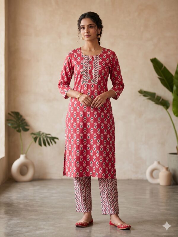 Offer Cotton Two Piece Set OTF - PA9138