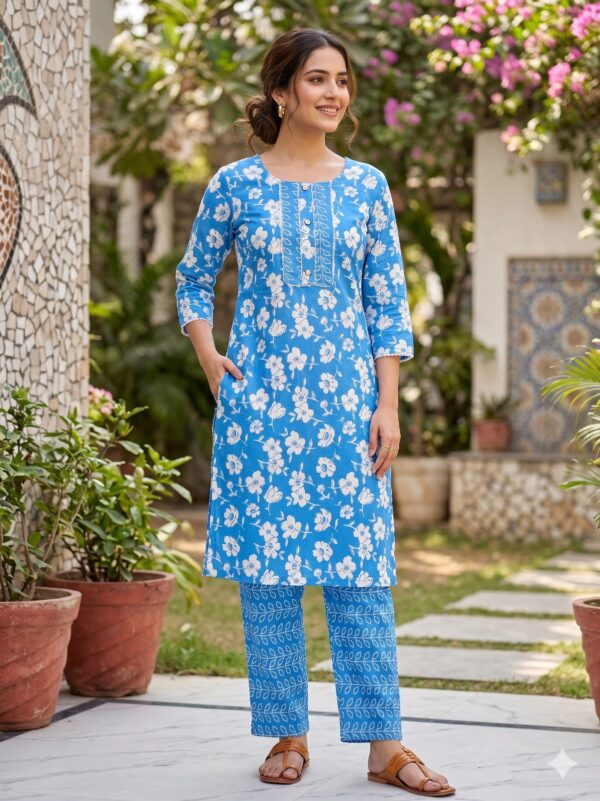 Offer Cotton Two Piece Set OTF - PA9138