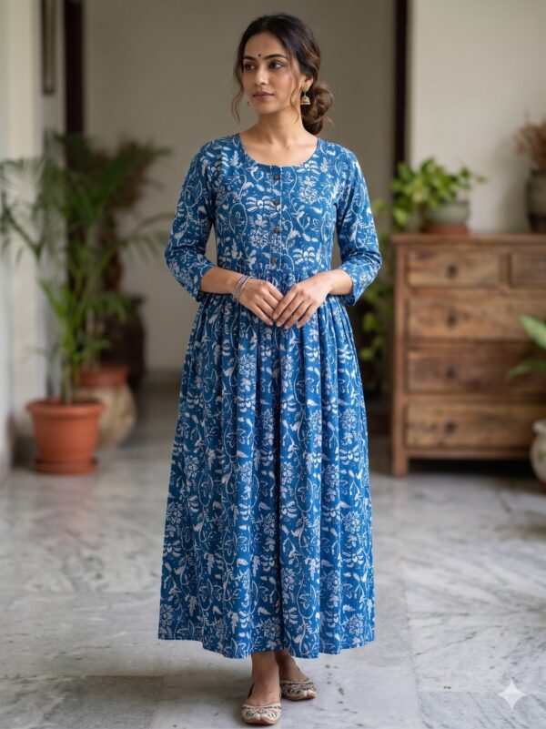 Cotton Floral Print Feeding Kurtis OTF -PA9126