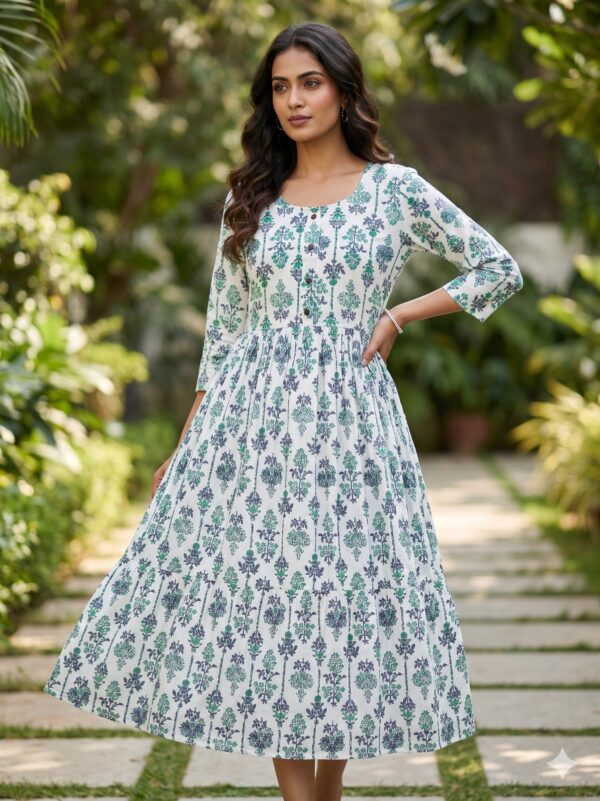 Pure Cotton Umbrella Kurtis  OTF - PA9171