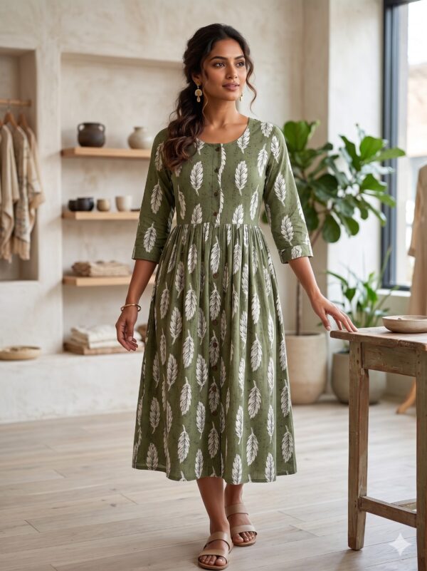 Pure Cotton Umbrella Kurtis  OTF - PA9171