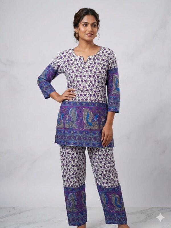 Cotton Printed Coord Set OTF - PA9461