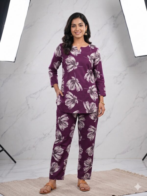 Imported Printed Coord Set OTF - PA9562