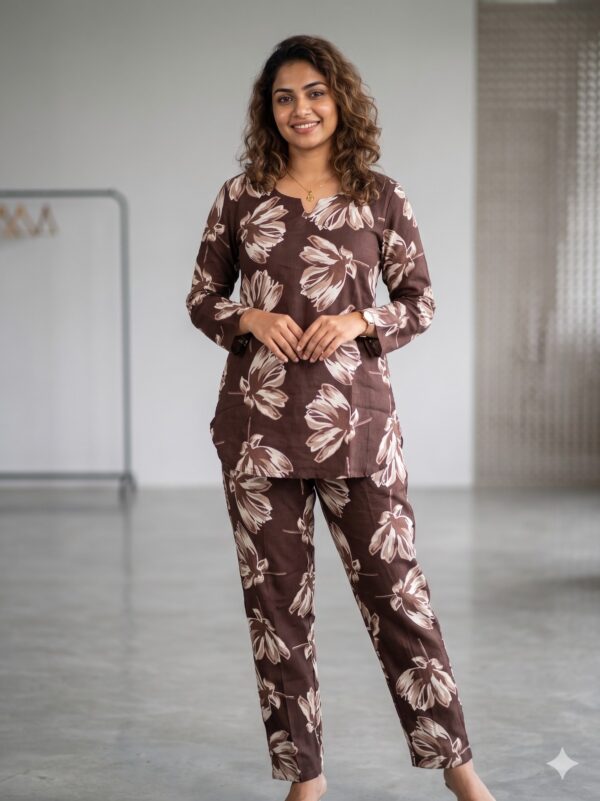 Imported Printed Coord Set OTF - PA9562